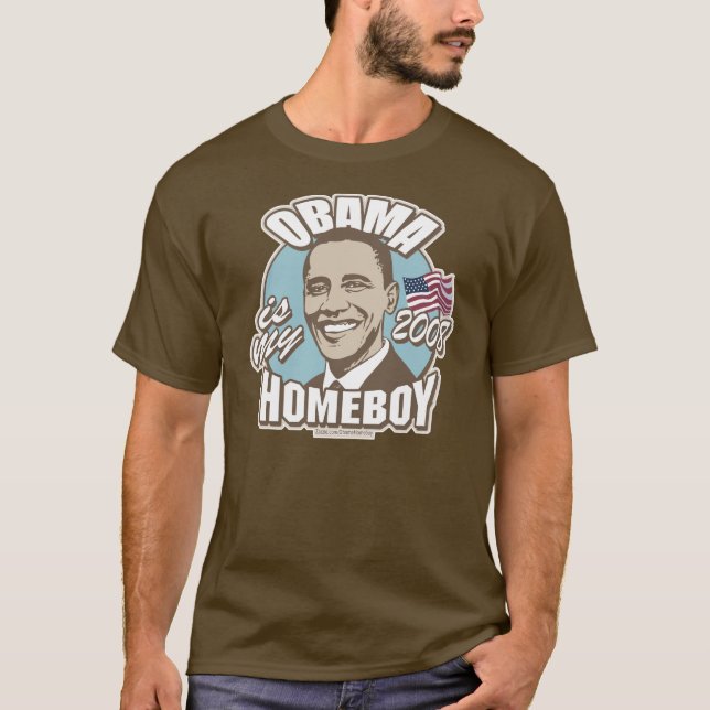 ObamaHomeboy 2008 T-Shirt (Vorderseite)