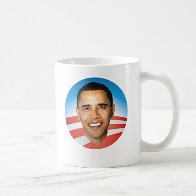 obamalogo2008c, Barack Obama2008 Kaffeetasse (Rechts)