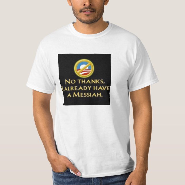 ObamaMessiah T-Shirt (Vorderseite)
