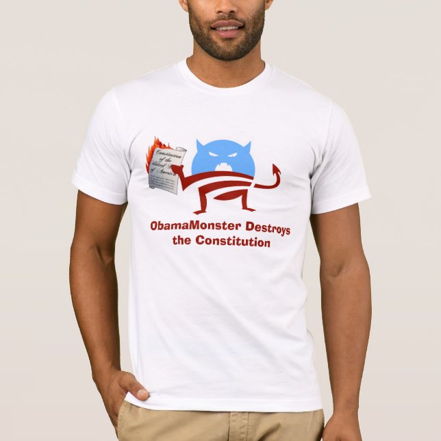 ObamaMonster T-Shirt (Vorderseite)