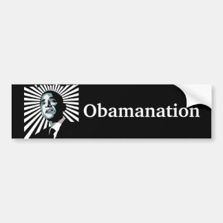 Obamanation Autoaufkleber