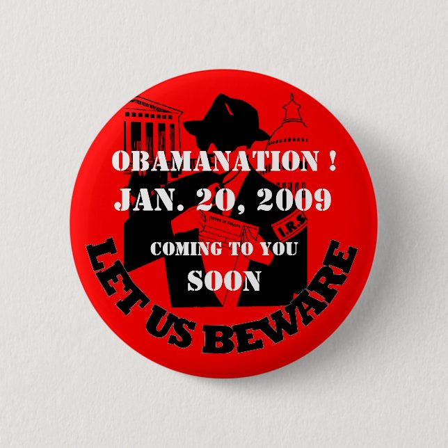 OBAMANATION, IRS BUTTON (Vorderseite)