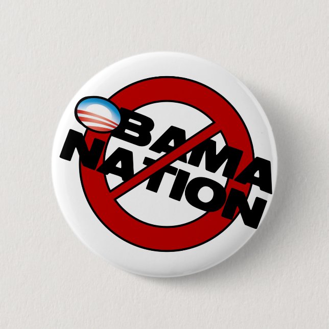 ObamaNation Kerl Button (Vorderseite)