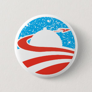 Obamanaut Knopf Button