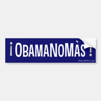 OBAMANOMAS! AUTOAUFKLEBER