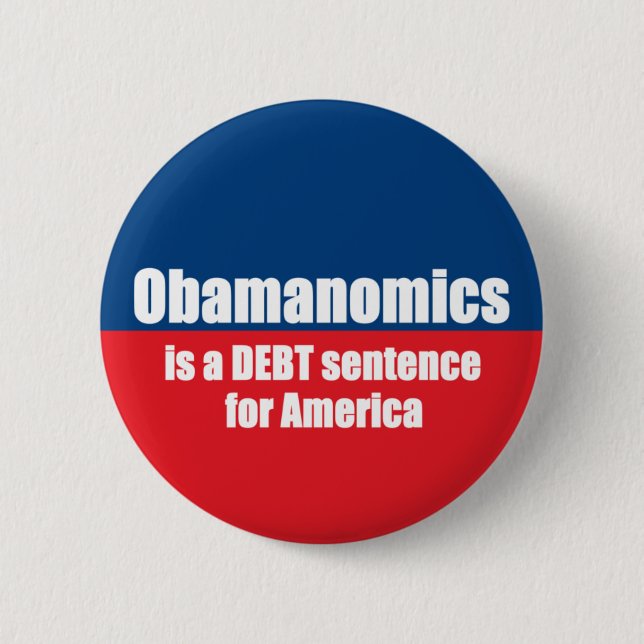 Obamanomics Button (Vorderseite)