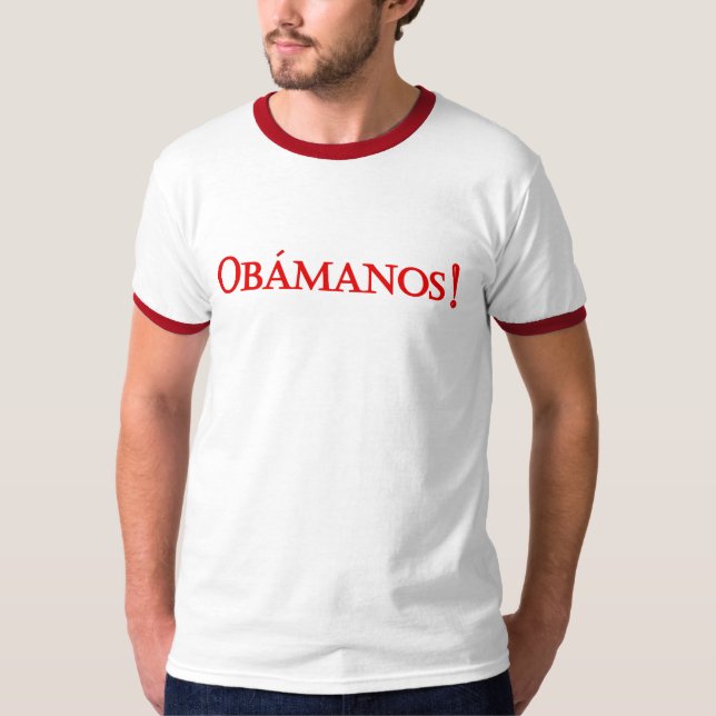 Obamanos T - Shirt (Vorderseite)