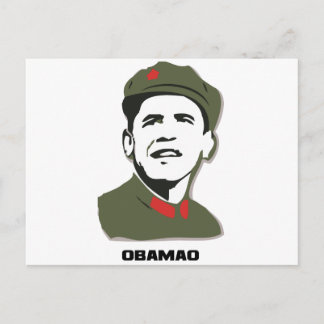 Obamao2 Postkarte