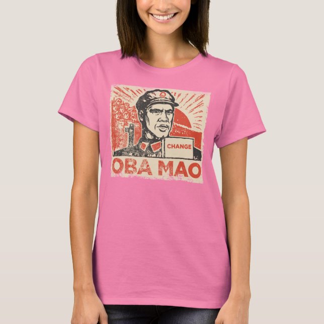 ObaMao-Shirt T-Shirt (Vorderseite)