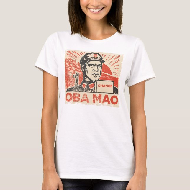 ObaMao-Shirt T-Shirt (Vorderseite)