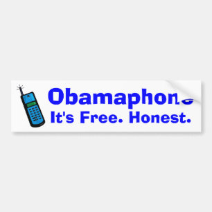 Obamaphone Autoaufkleber