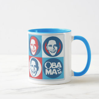 ObamaPop-Kunst-Tasse 2012 Tasse