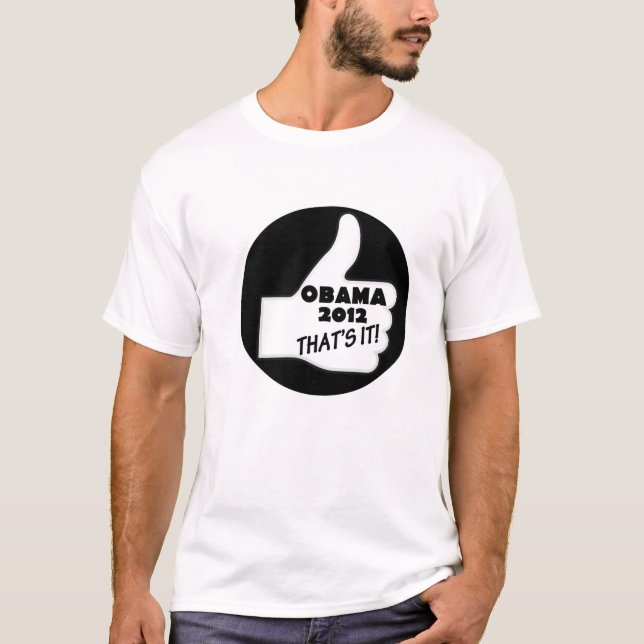 Obamas 2012 Kampagne T-Shirt (Vorderseite)
