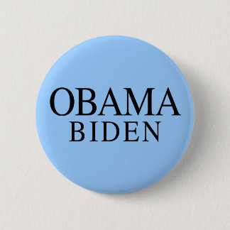 Obamas Biden 2008 Button