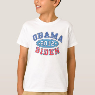 Obamas & Biden 2012 T-Shirt für Wahlkids