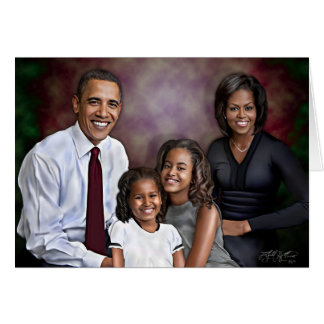 Obamas Familienportrait