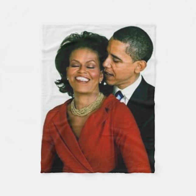 OBAMAS FLEECEDECKE (Vorderseite)
