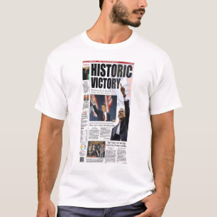 Obamas historischer Sieg-T - Shirt