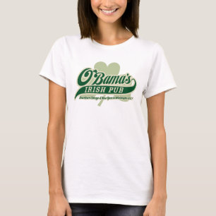 Obamas irischer Pub-kundengerechter T - Shirt