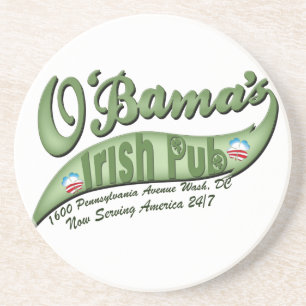 O'bamas Irish Pub Getränkeuntersetzer