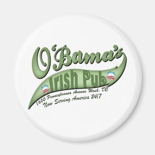 O'bamas Irish Pub Magnet