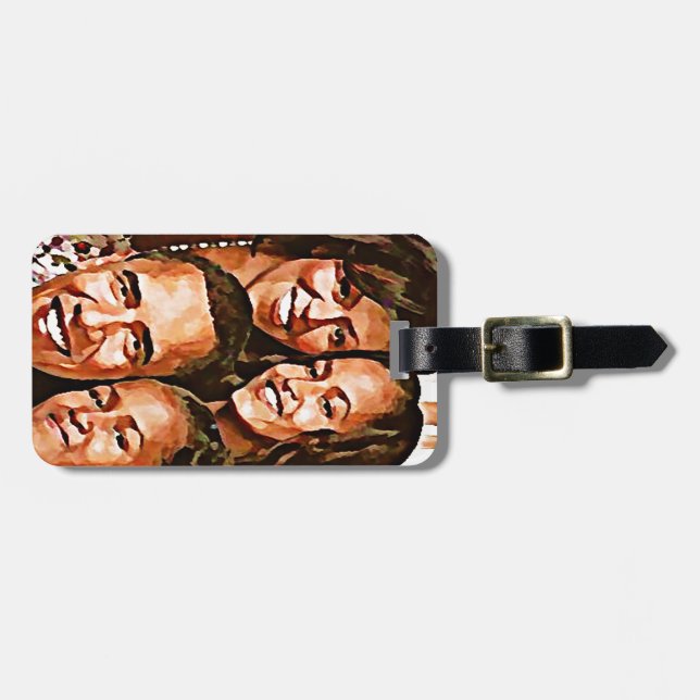 Obamas Liebe_ Gepäckanhänger (Vorderseite horizontal)