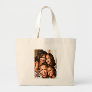 Obamas Liebe_ Jumbo Stoffbeutel