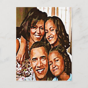 Obamas Liebe_ Postkarte