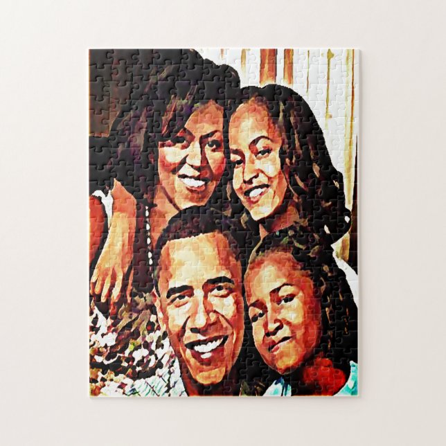 Obamas Liebe_ Puzzle (Vertikal)