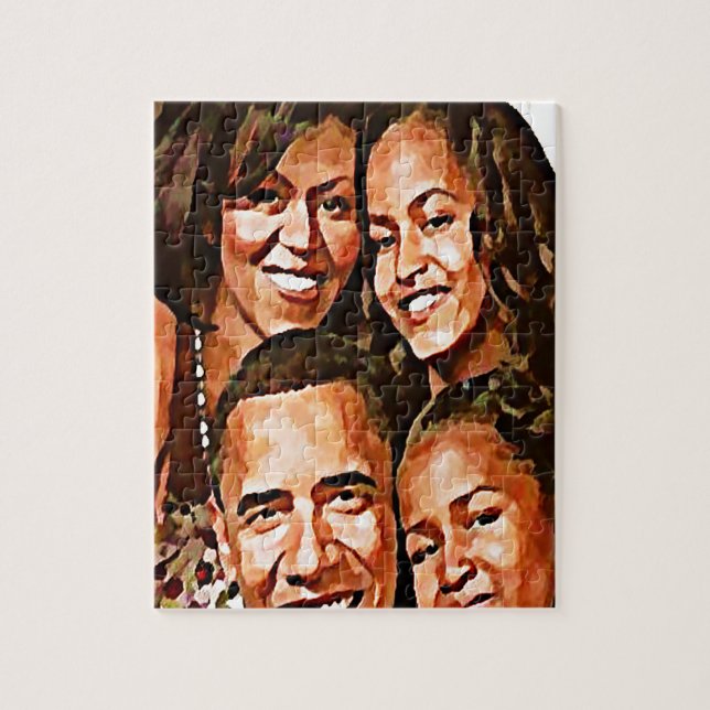 Obamas Liebe_ Puzzle (Vertikal)
