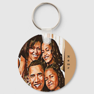 Obamas Liebe_ Schlüsselanhänger