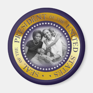 Obamas Siegel Portrait Magnet