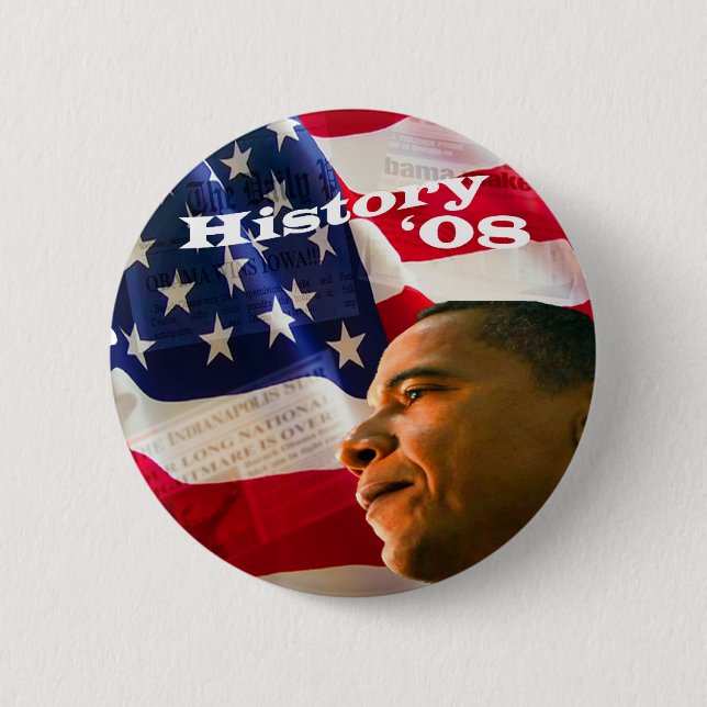 Obamat-shirt4 Button (Vorderseite)