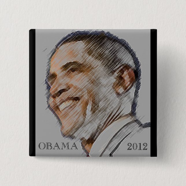 Obamawahl-Knopf 2012 Button (Vorderseite)