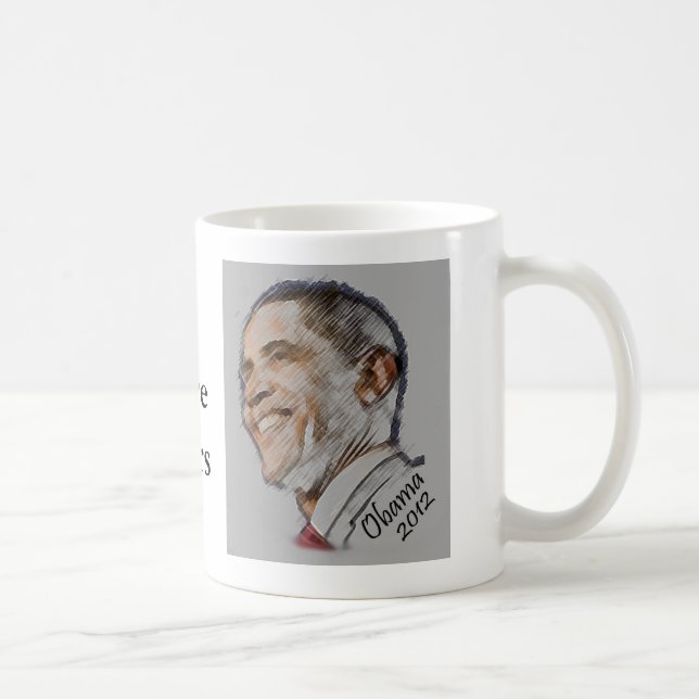 Obamawahl-Tasse 2012 Tasse (Rechts)