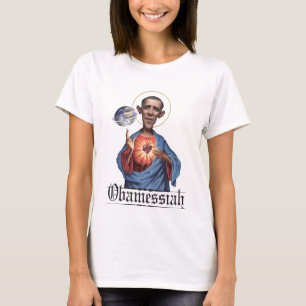 Obamessiah T - Shirt: Frauen T-Shirt