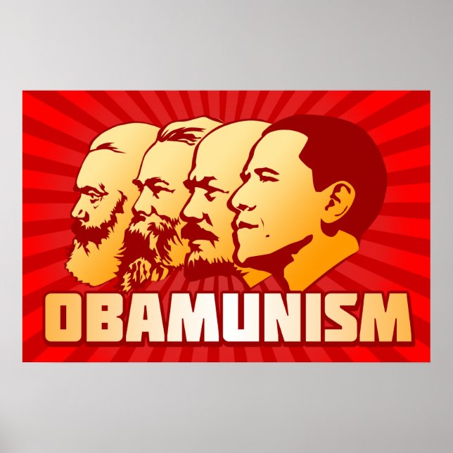 Obamunismus Poster (Vorne)