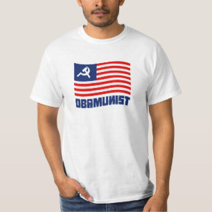 Obamunist Flagge T-Shirt