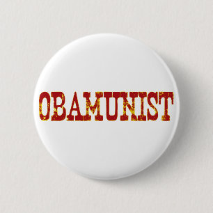 Obamunist (Sozialismus) Button