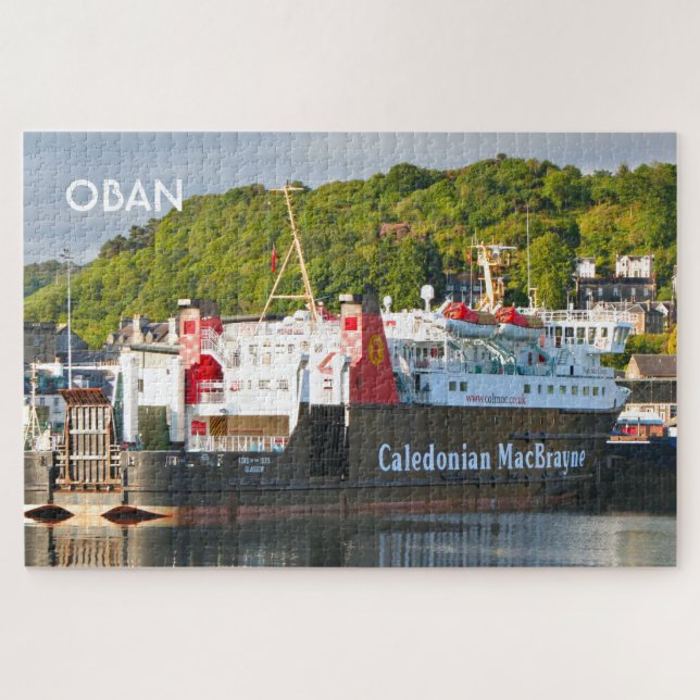 Oban: Fähre, Western Schottland Puzzle (Horizontal)