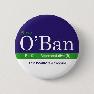 O'Ban für Staats-Repräsentanten. Knopf Button
