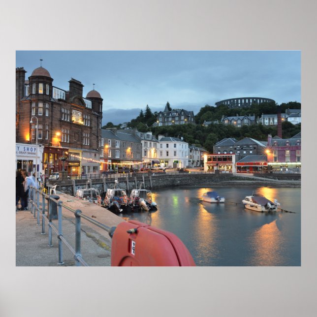 Oban Hafen Poster (Vorne)