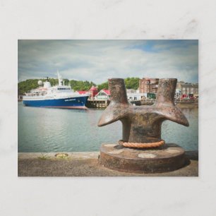 Oban Harbor Postkarte