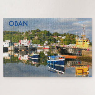 Oban Reflexionen, Western Schottland Puzzle