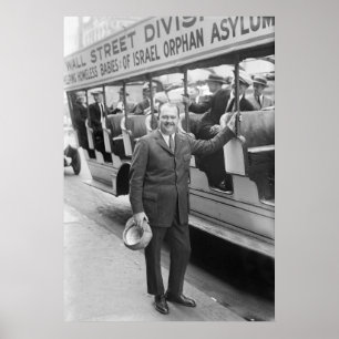 Obdachlose Babys aus Israel, 1920er Poster