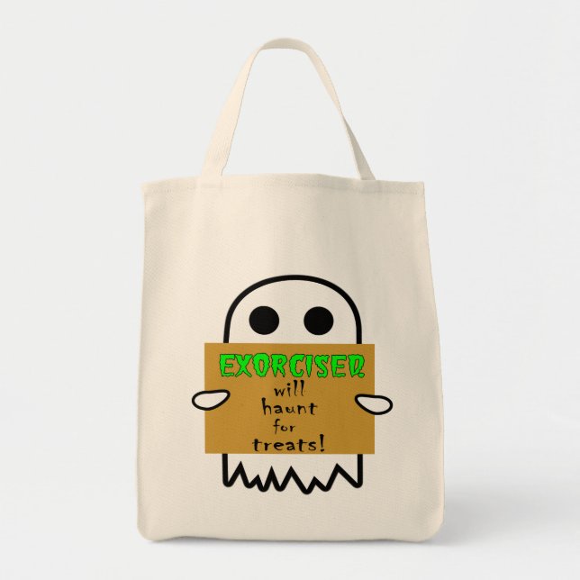 Obdachlose Geistertrick oder Treat Bag Tragetasche (Vorne)