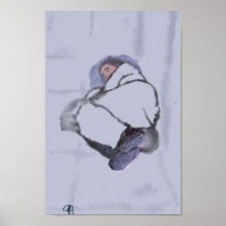 Obdachlose in Toronto Poster