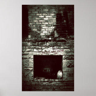 Obdachloser Jesus Poster