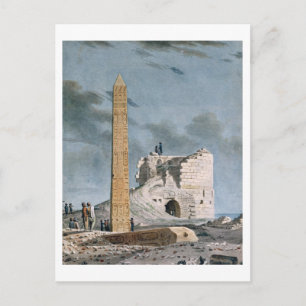 Obelisk von Cleopatra (ohne Papier) Postkarte