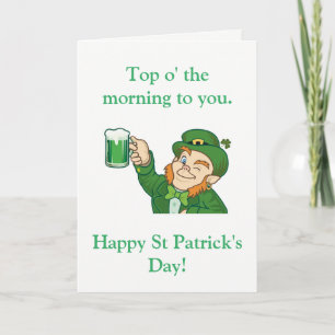 Oben am Morgen Karte